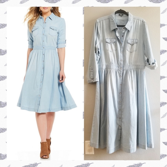 reba denim dress